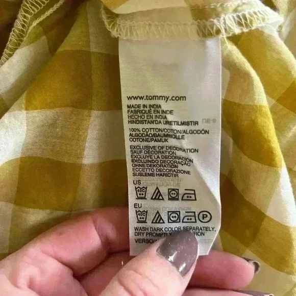 Tommy Hilfiger Button Down Blouse - Picture 4 of 5